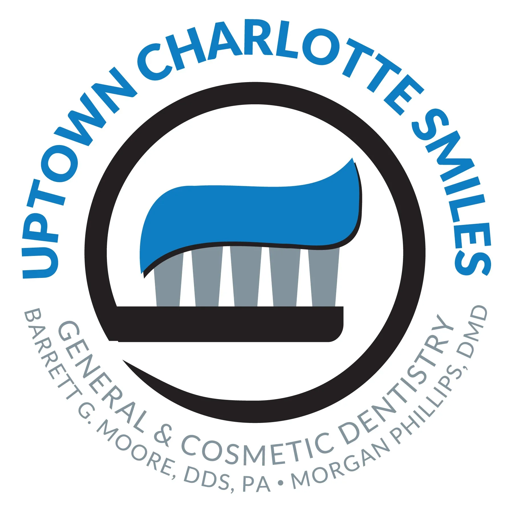 Link to Uptown Charlotte Smiles, the office of Barrett G. Moore, DDS, PA home page